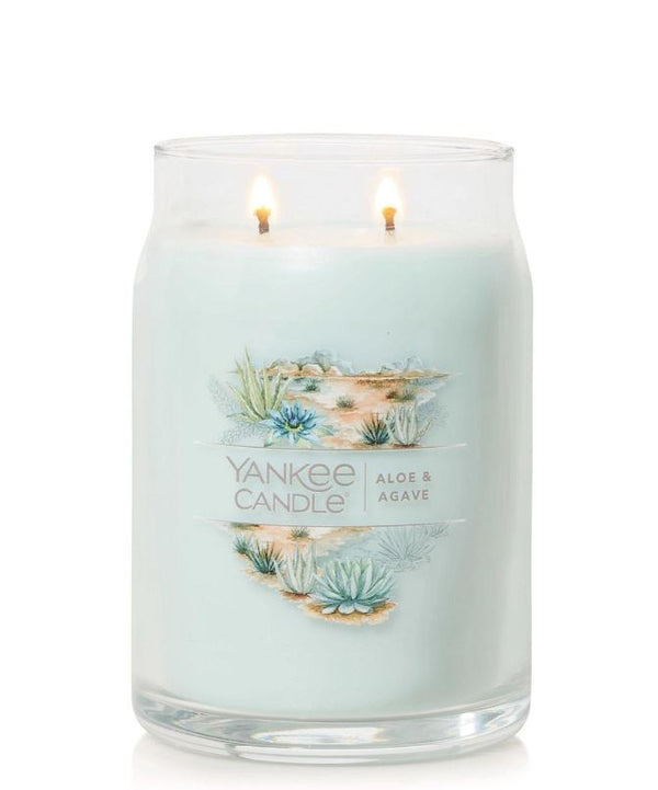 Yankee Candle Signature Large Jar Candle - Aloe & Agave