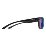 Smith Riptide Matte Black Frame - ChromaPop Glass Polarchromic Rose Blue Mirror Lens - Polarized Sunglasses