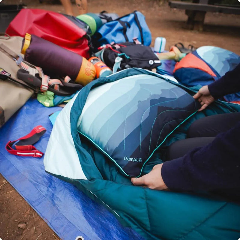 Rumpl The Camp Pillow - Cascade Fade