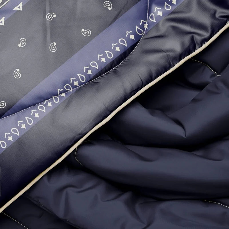 Rumpl Original Puffy Blanket - Midnight Mesa Bandana