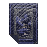 Rumpl Original Puffy Blanket - Midnight Mesa Bandana