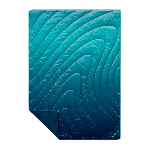 Rumpl Original Puffy Blanket - Ocean Fade