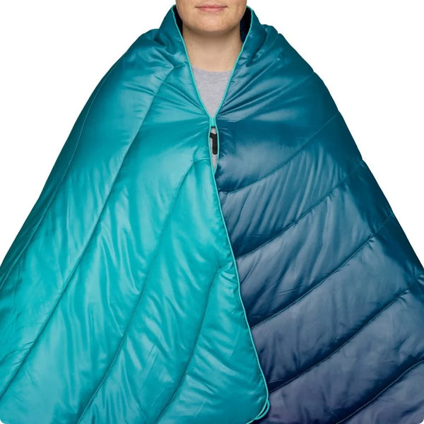 Rumpl Original Puffy Blanket - Ocean Fade