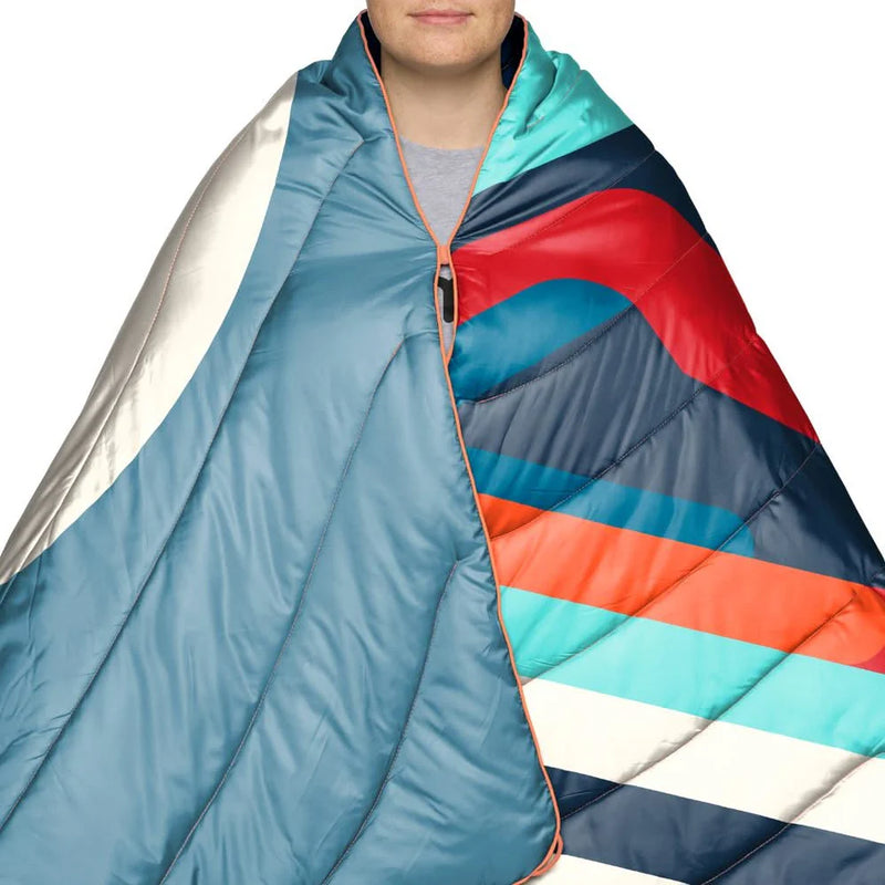 Rumpl Original Puffy Blanket - Radiant Peak Eclipse
