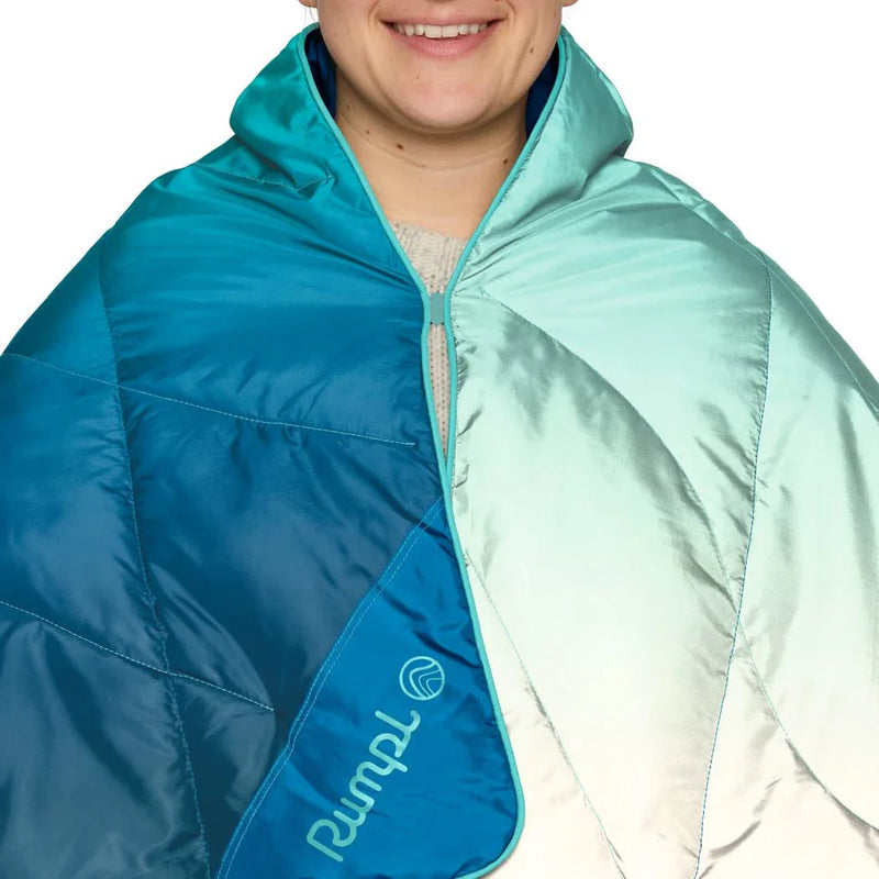 Rumpl Travel Puffy Blanket - Deepfoam Fade