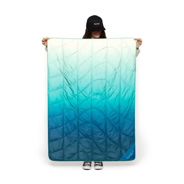Rumpl Travel Puffy Blanket - Deepfoam Fade