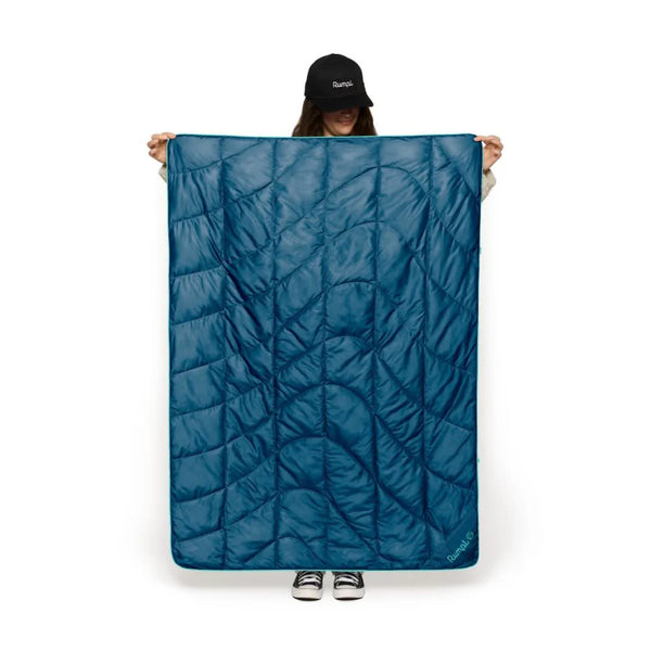 Rumpl Travel Puffy Blanket - Deepwater