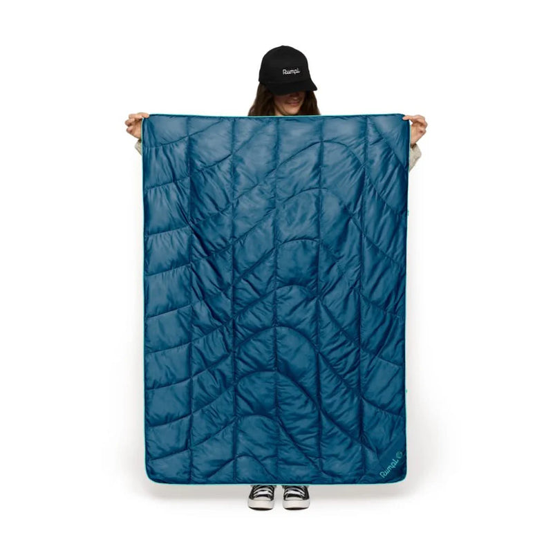 Rumpl Travel Puffy Blanket - Deepwater