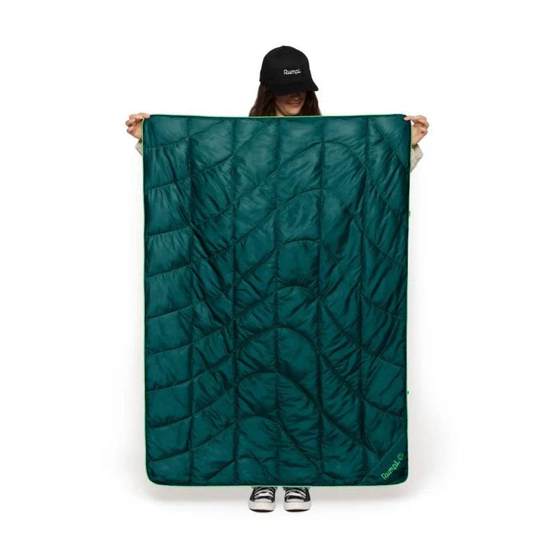 Rumpl Travel Puffy Blanket - Sea Moss