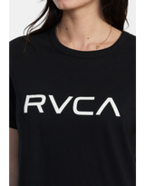 RVCA Womens Big RVCA Short Sleeve T-Shirt