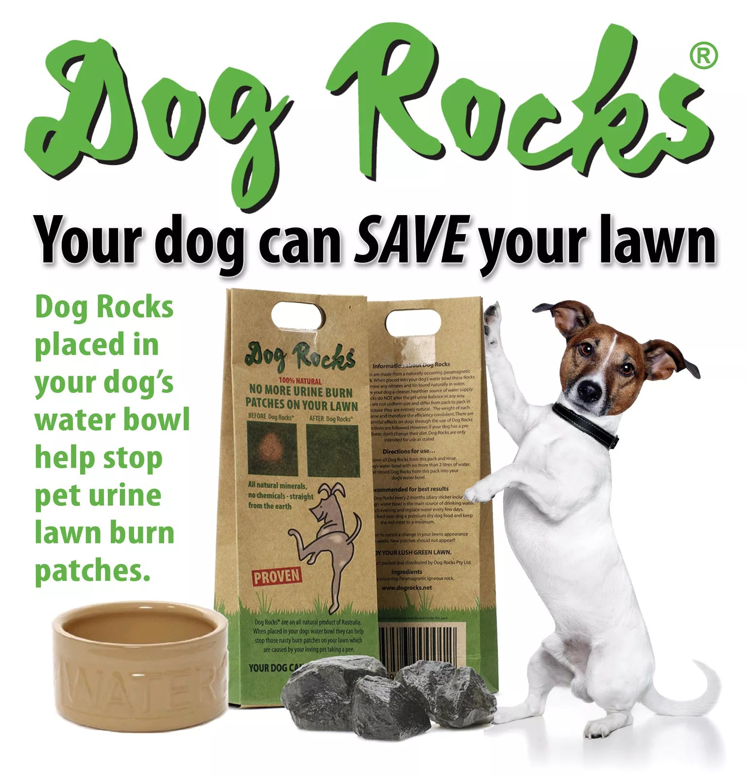 Dog Rocks Lawn Burn Supplement - 6 pack