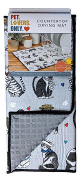 Kay Dee Designs Microfiber Countertop Dish Drying Mat