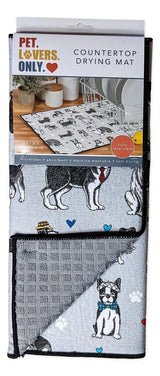 Kay Dee Designs Microfiber Countertop Dish Drying Mat