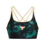 Under Armour Womens Project Rock Printed Crossback Sports Bra