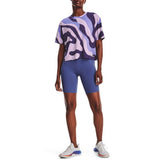 Under Armour Womens UA RUSH Energy Printed Short Sleeve T-Shirt