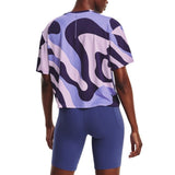 Under Armour Womens UA RUSH Energy Printed Short Sleeve T-Shirt