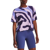 Under Armour Womens UA RUSH Energy Printed Short Sleeve T-Shirt