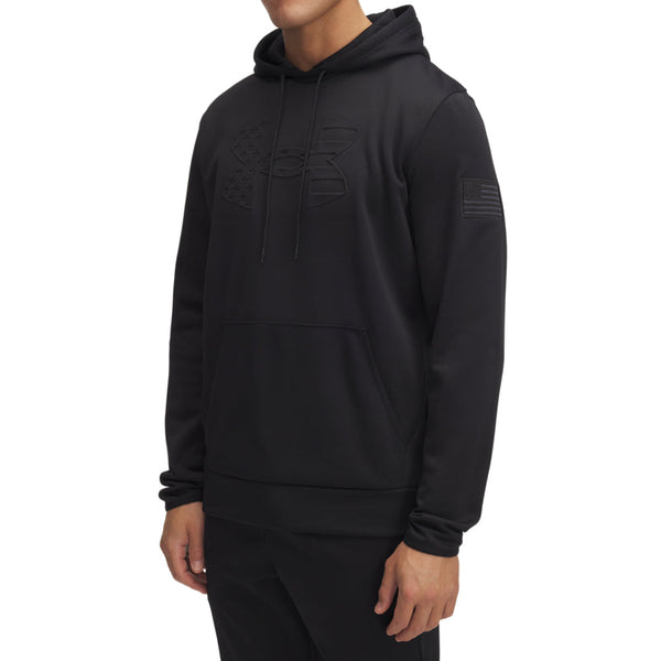 Under Armour Mens Freedom Embossed Hoodie Sweatshirt