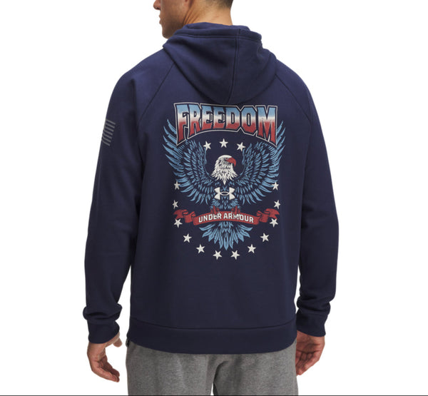 Under Armour Mens Freedom Eagle Hoodie Sweatshirt
