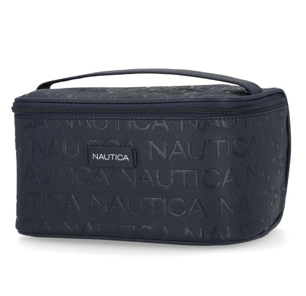 Nautica Repeat Logo Overnight Cosmetic Case