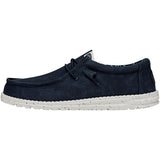 Hey Dude Mens Wally Stretch Canvas Slip-On Shoes