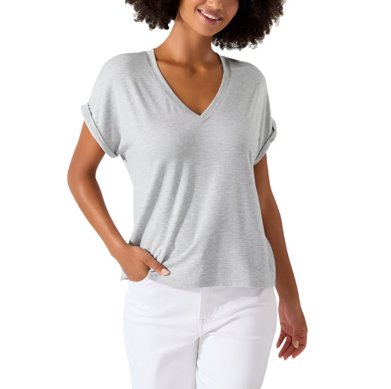 Tommy Bahama Womens Kauai V-Neck Short Sleeve Shirt