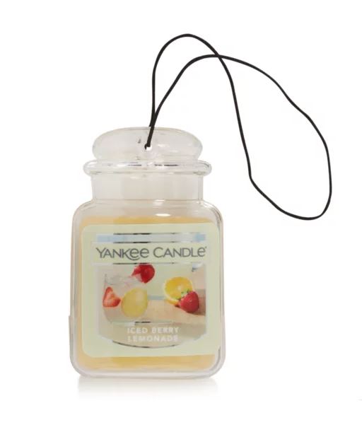 Yankee Candle Car Jar Ultimate Car Freshener - Iced Berry Lemonade