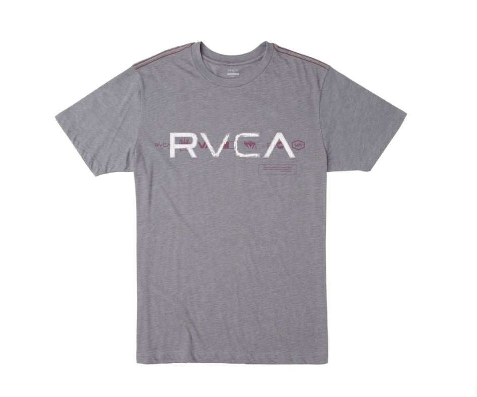 RVCA Mens Big All Brand Short Sleeve T-Shirt
