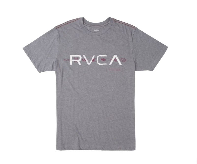 RVCA Mens Big All Brand Short Sleeve T-Shirt
