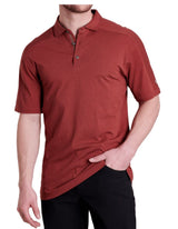 KÜHL Mens Brazen Dry Solid Short Sleeve Polo Shirt