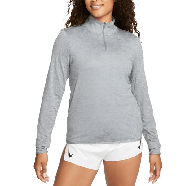 Nike Womens Dri-FIT Swift Element Long Sleeve 1/4 Zip Running Top