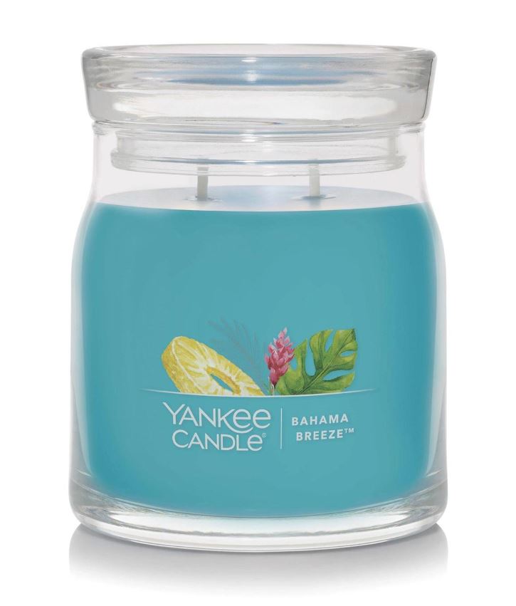 Yankee Candle Signature Medium Jar Candle - Bahama Breeze