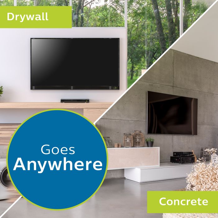 Philips Large Flat-Screen TV Tilt Wall Mount, Up To 100"