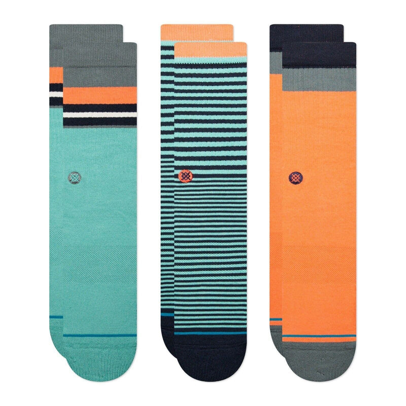 Stance Mens Neptune Crew Socks - Icon 3 Pack