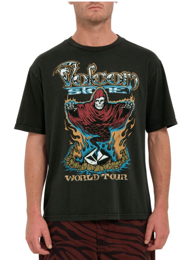 Volcom Mens Stone Ghost Short Sleeve T-Shirt