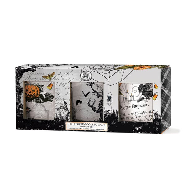 Michel Design Works Trick or Treat Votive Gift Set