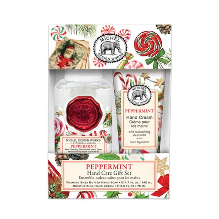 Michel Design Works Peppermint Hand Care Gift Set