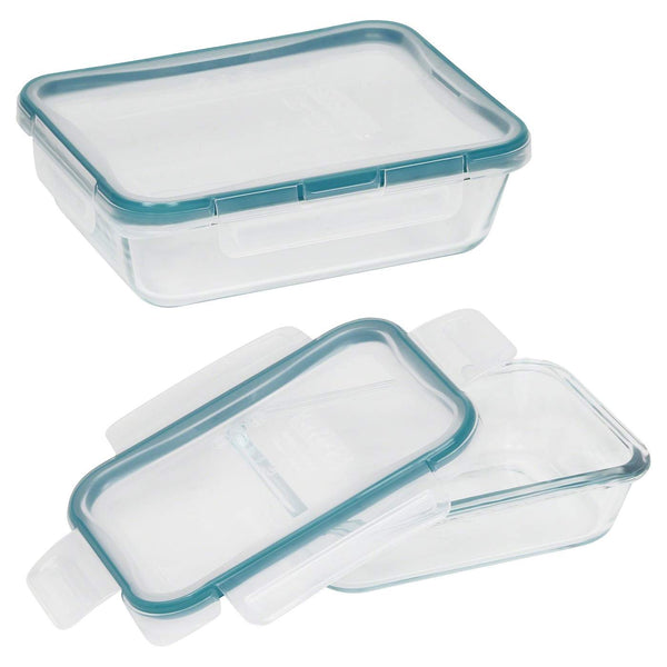 Pyrex Total Solution Snapware Glass Square Storage Container - 4 Piece