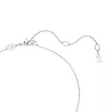 Swarovski Idyllia Pendant Necklace - Mixed Cuts, White, Snowflake, Rhodium Plated