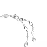 Swarovski Imber Bracelet - Round Cut, White, Rhodium Plated