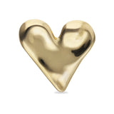 UNOde50 18k Gold Heart Shaped Ring - Size 9.5