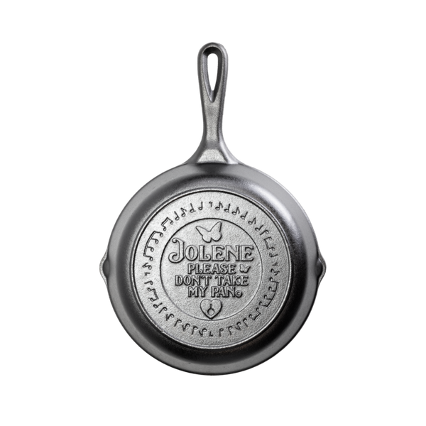 Lodge 8" Dolly Parton Please Dont Take My Pan Cast Iron Skillet