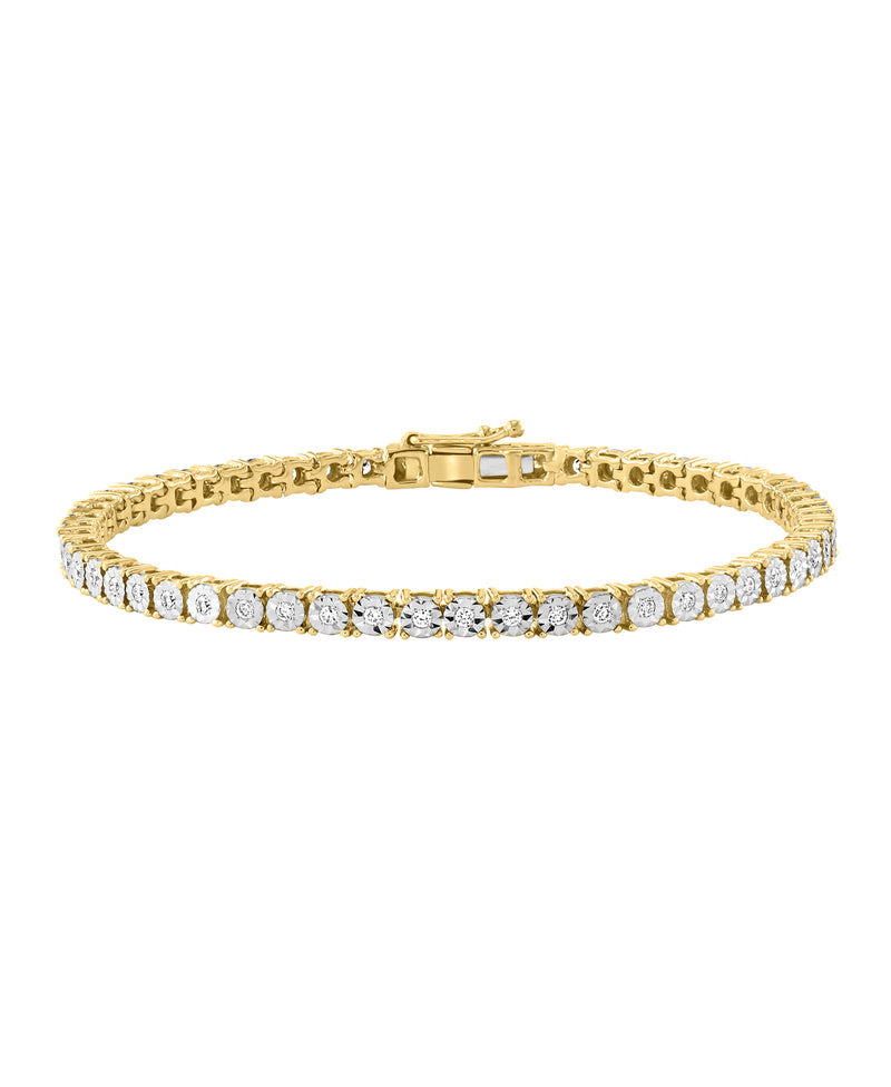 Effy 14K Yellow Gold Diamond Bracelet