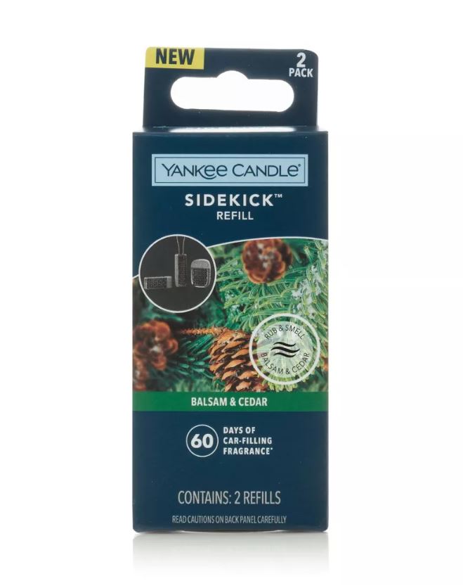 Yankee Candle Sidekick 2-Pack Refill - Balsam Cedar