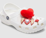 Crocs Red Valentines Jibbitz Charms - 5 Pack