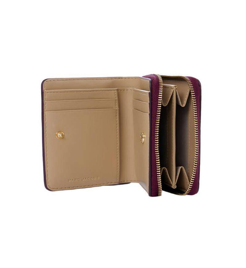 Marc Jacobs The Leather Mini Compact Wallet