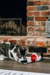 P.L.A.Y. Feline Frenzy Jolly Nutcracker Kicker Cat Toy