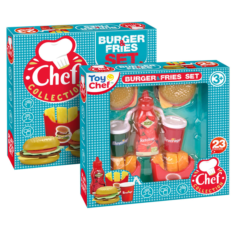 Toy Chef Burger And Fries Play Set – ShopCGX