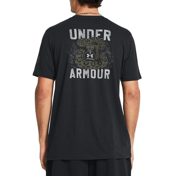 Under Armour Mens Freedom Mission Made Snake Short Sleeve T-Shirt
