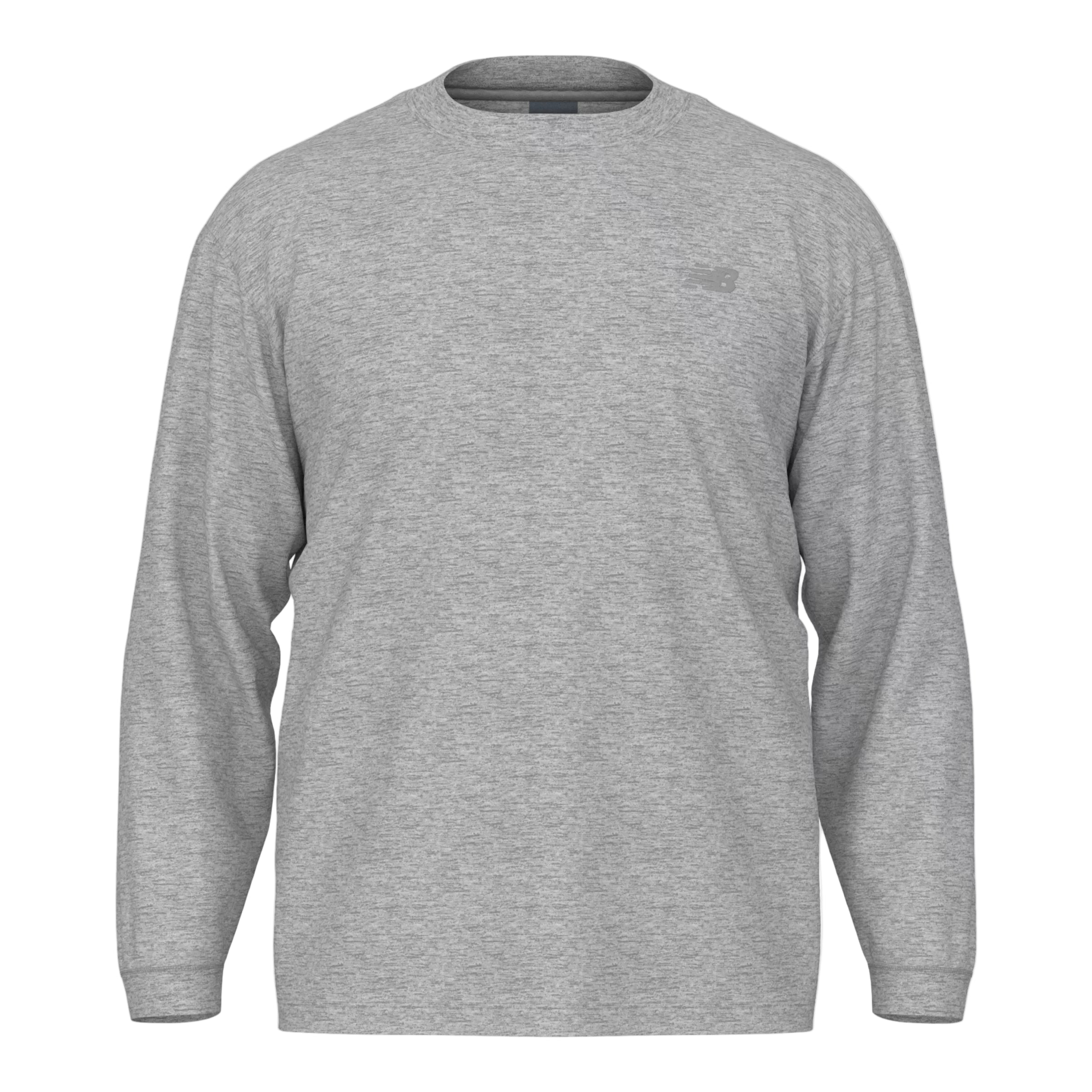New Balance Men's Team Athletics Cotton Long Sleeve Shirt